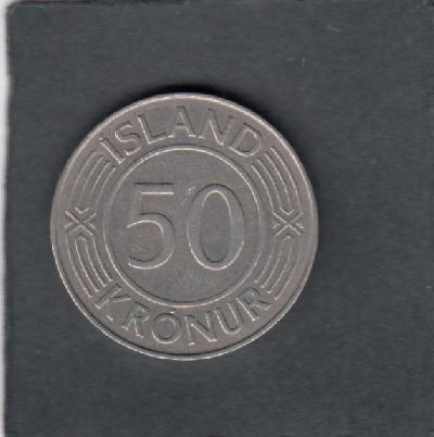 Beschrijving: 50 Kronur  PARLIAMENT